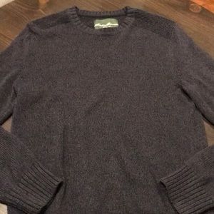 Men’s heavy brown sweater by Eddie Bauer
